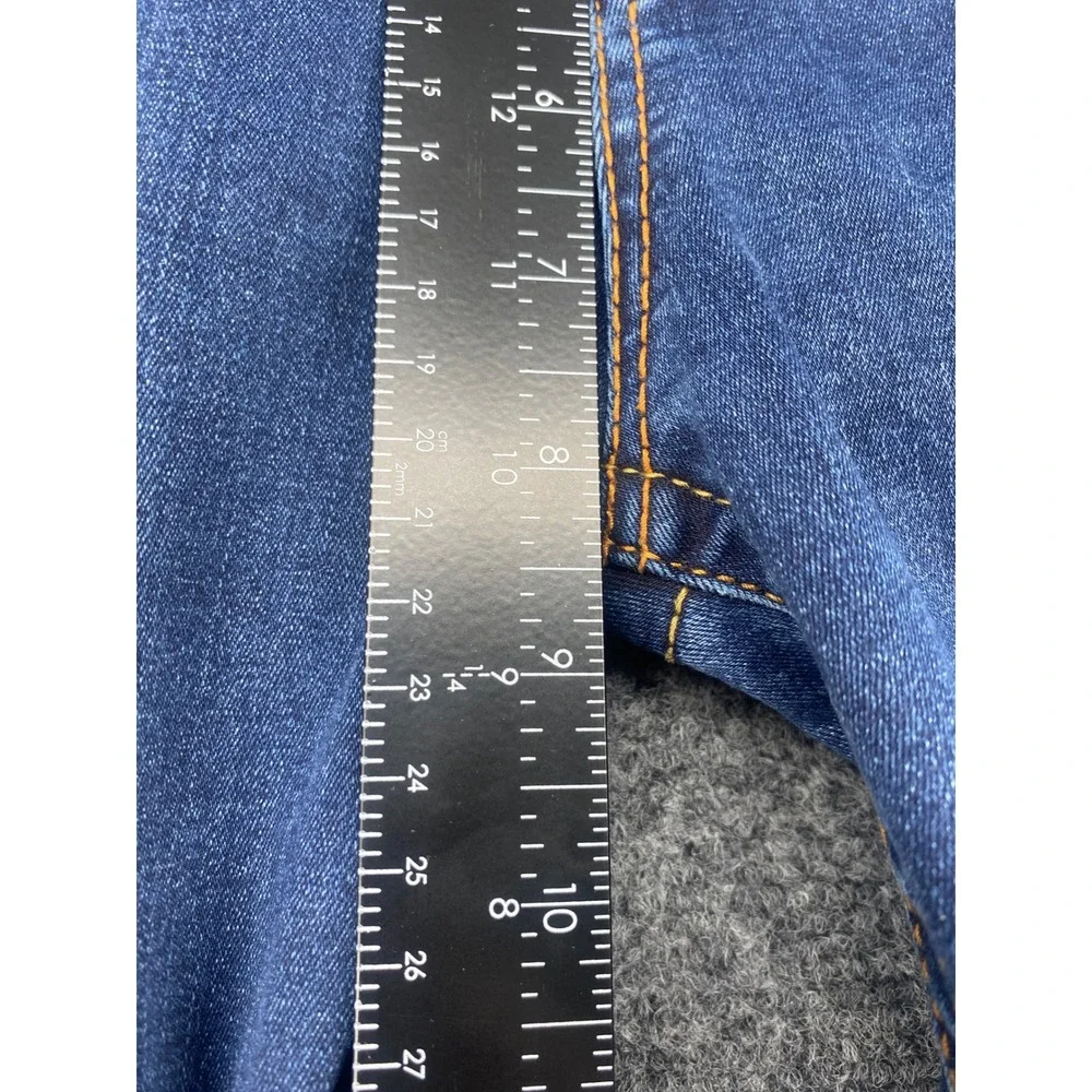 True Religion Bootcut Jeans Mens 33 Blue Denim Horseshoe Stitch Medium Wash
